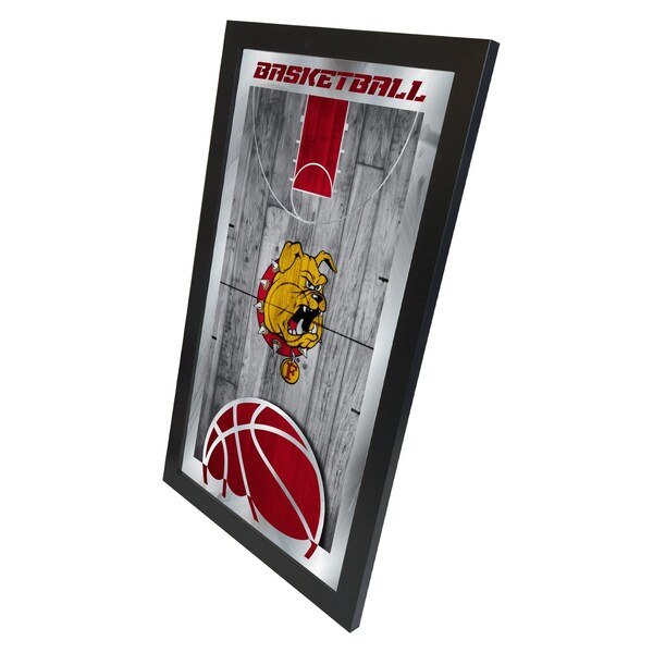 Holland Bar Stool Co Ferris State University 15" x 26" Basketball Mirror - MBSKTFERRST