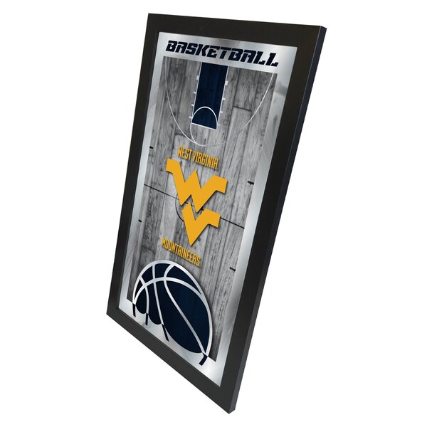 Holland Bar Stool Co West Virginia 15" x 26" Basketball Mirror - MBSKTWESTVA