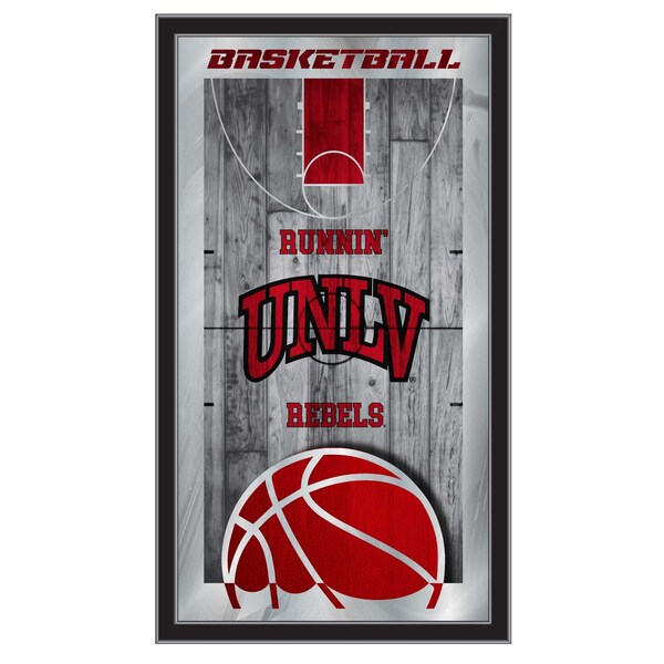 Holland Bar Stool Co UNLV 15" x 26" Basketball Mirror - MBSKTUNEVLV