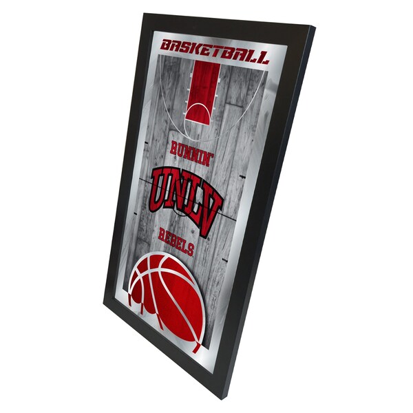 Holland Bar Stool Co UNLV 15" x 26" Basketball Mirror - MBSKTUNEVLV