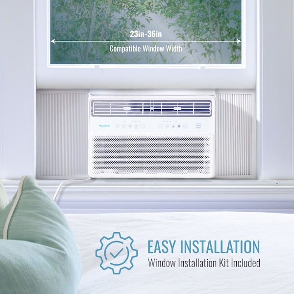 Keystone 12,000 BTU Window Mounted Inverter Air Conditioner with Remote Control - KSTAW121WA