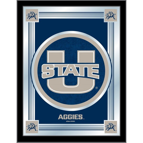 Holland Bar Stool Co Utah State 17" x 22" Logo Mirror - MLOGOUTAHST
