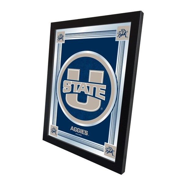 Holland Bar Stool Co Utah State 17" x 22" Logo Mirror - MLOGOUTAHST