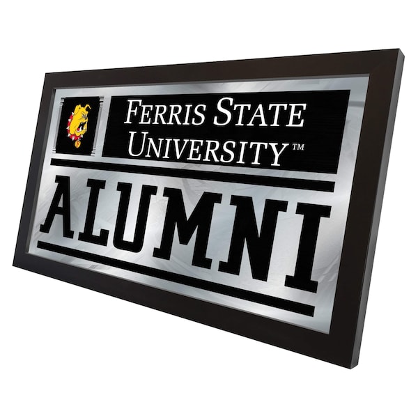 Holland Bar Stool Co Ferris State University 26" x 15" Alumni Mirror - MALUMFERRST
