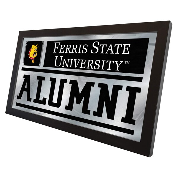Holland Bar Stool Co Ferris State University 26" x 15" Alumni Mirror - MALUMFERRST
