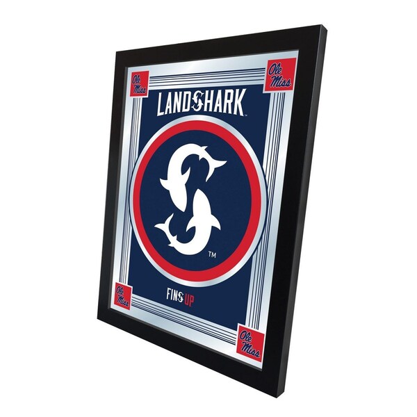 Holland Bar Stool Co Ole' Miss 17" x 22" Logo Mirror - MLOGOMSSPPU