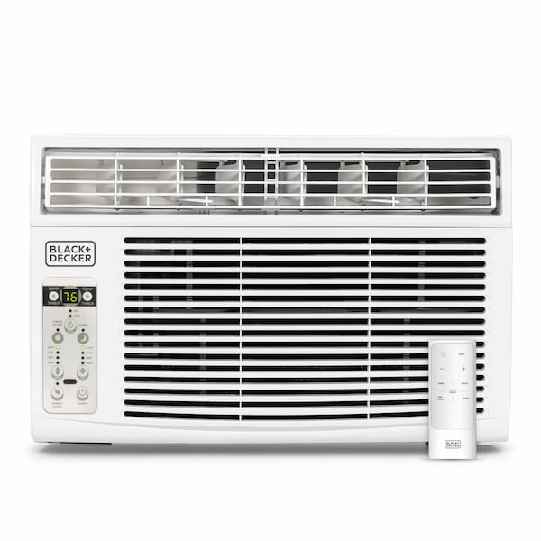 Black & Decker Window Air Conditioner, 115, 22.4 in W. - BD08WT6