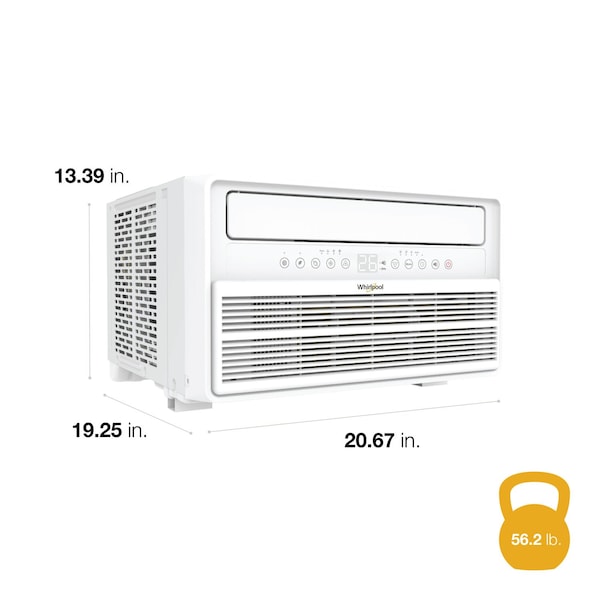 Whirlpool 8,000 BTU Window Mounted Inverter Air Conditioner with Remote Control - WHAW-081IN