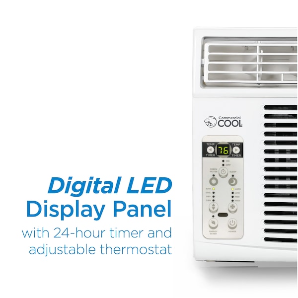 Commercial Cool Window Air Conditioner, 115, 19 in W. - CWAM10W6C