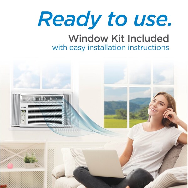 Commercial Cool Window Air Conditioner, 115, 19 in W. - CWAM10W6C