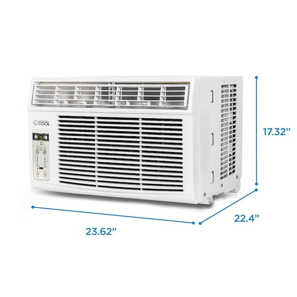 Commercial Cool Window Air Conditioner, 115, 19 in W. - CWAM10W6C