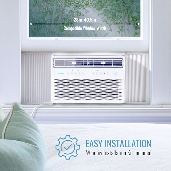 Keystone 18,000 BTU 230V Window Mounted Inverter Air Conditioner with Remote Control - KSTAW182WA