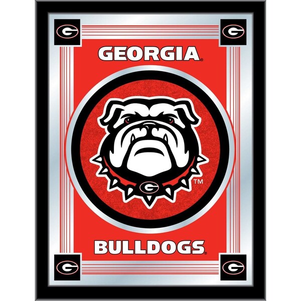 Holland Bar Stool Co Georgia "Bulldog" 17" x 22" Logo Mirror - MLOGOGA-DOG