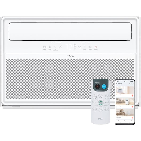 Tcl Q-Series 8,000 BTU Smart Window Air Conditioner H8W4KW - H8W4KW