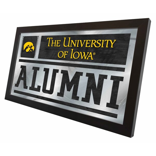 Holland Bar Stool Co Iowa 26" x 15" Alumni Mirror - MALUMIOWAUN