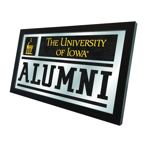 Holland Bar Stool Co Iowa 26" x 15" Alumni Mirror - MALUMIOWAUN