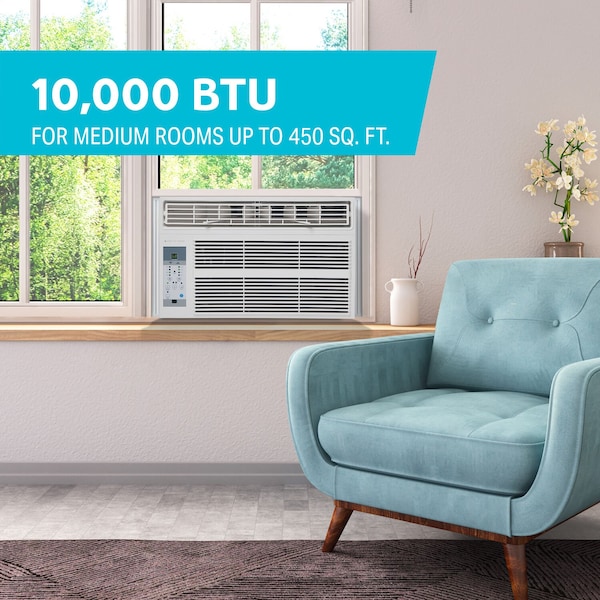 Arctic Wind 10,000 BTU Window Air Conditioner with Remote Control - 4AW10000A