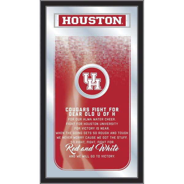Holland Bar Stool Co Houston 26" x 15" Fight Song Mirror - MFGHTHOUSTON