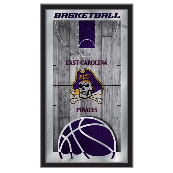 Holland Bar Stool Co East Carolina 15" x 26" Basketball Mirror - MBSKTECAROL