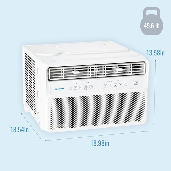 Keystone 10,000 BTU Window Mounted Inverter Air Conditioner with Remote Control - KSTAW101WA