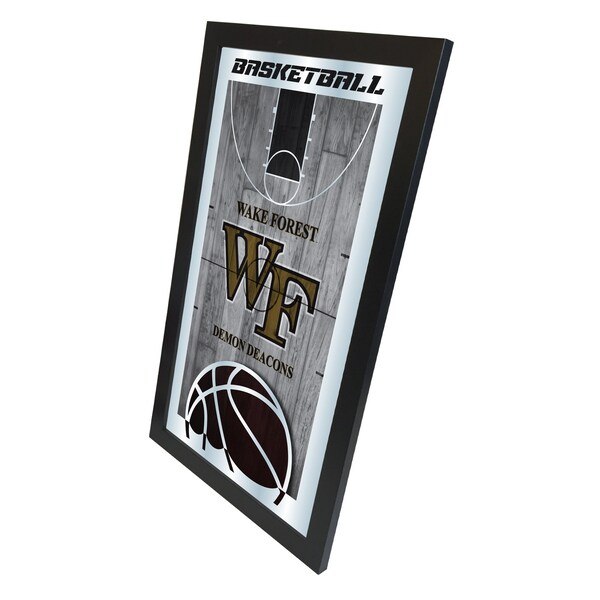 Holland Bar Stool Co Wake Forest 15" x 26" Basketball Mirror - MBSKTWAKEFR