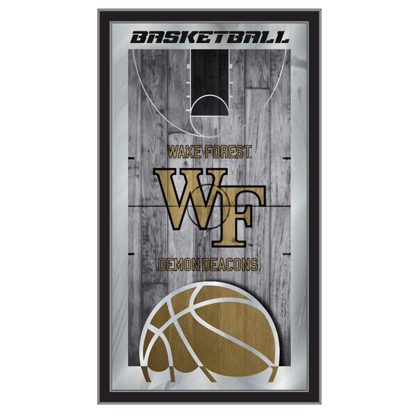 Holland Bar Stool Co Wake Forest 15" x 26" Basketball Mirror - MBSKTWAKEFR