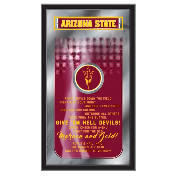 Holland Bar Stool Co Arizona State 26" x 15" Fight Song Mirror - MFGHTARIZST