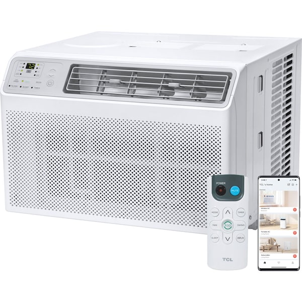 Tcl 12,000 BTU Smart Window Air Conditioner H12W35W - H12W35W