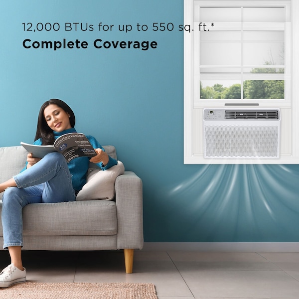 Tcl 12,000 BTU Smart Window Air Conditioner H12W35W - H12W35W