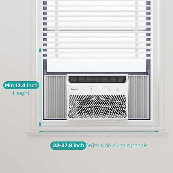 Hisense 6,000 BTU Window Air Conditioner with Remote Control - AHW0621CR1W