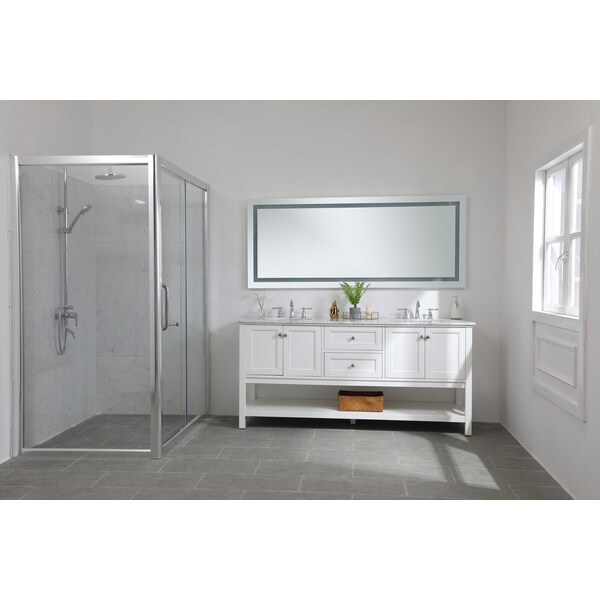 Elegant Decor Helios 30" X 72" Hardwired Led Mirror W/Touch Sensor And Color Chngng - MRE13072