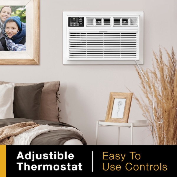 Whirlpool 8,000 BTU Through the Wall Air Conditioner - WHAT081-1BW