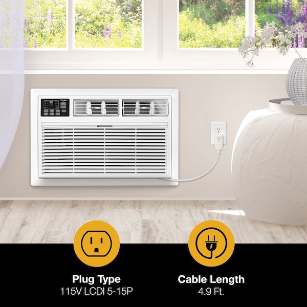 Whirlpool 8,000 BTU Through the Wall Air Conditioner - WHAT081-1BW