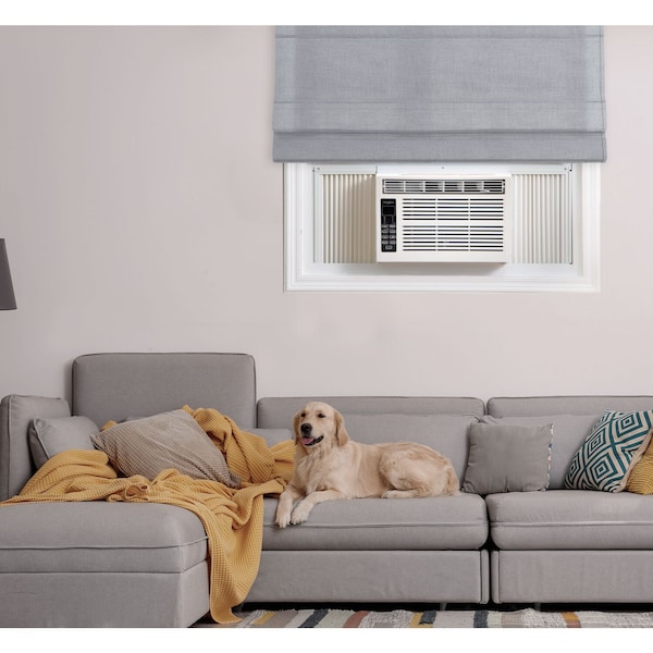 Whirlpool Energy Star 6,000 BTU 115V Window-Mounted Air Conditioner - WHAW061CW