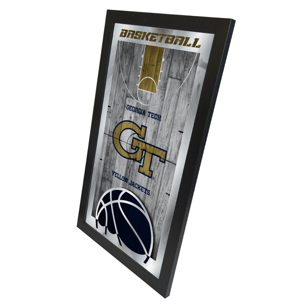 Holland Bar Stool Co Georgia Tech 15" x 26" Basketball Mirror - MBSKTGATECH