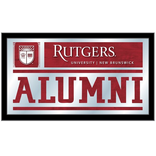 Holland Bar Stool Co Rutgers 26" x 15" Alumni Mirror - MALUMRUTGER