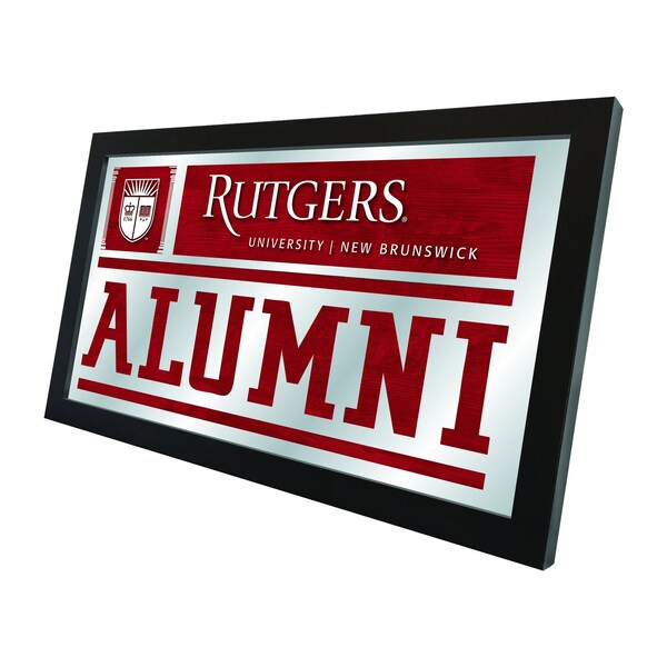 Holland Bar Stool Co Rutgers 26" x 15" Alumni Mirror - MALUMRUTGER