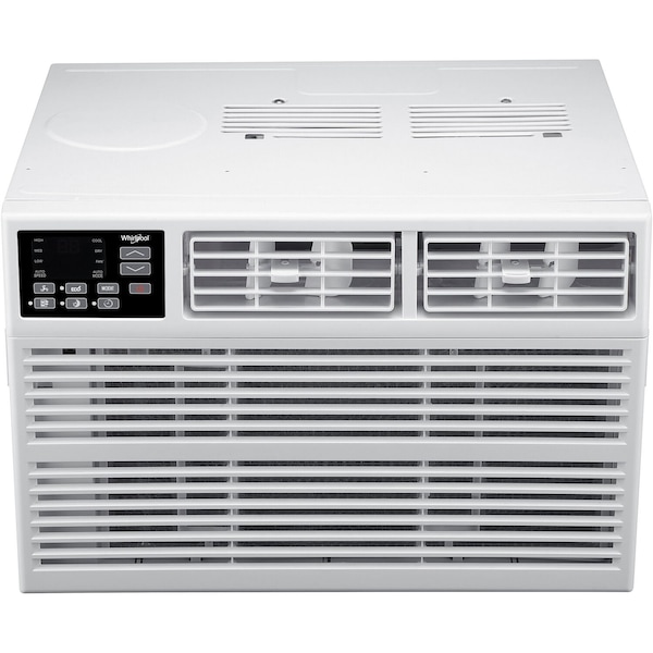 Whirlpool 18,000 BTU 230V Window-Mounted Air Conditioner with Remote Control - WHAW182CW