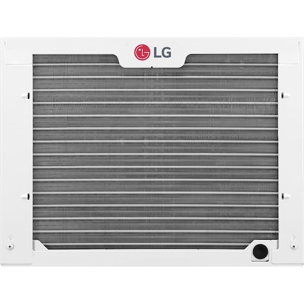 Lg 7,600 BTU 115-Volt Window Air Conditioner with Cool, Heat and Wi-Fi Control in White - LW8023HRSM