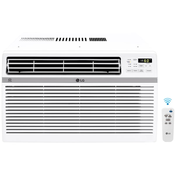 Lg 18,000 BTU Window Smart Air Conditioner with Remote - LW1821ERSM