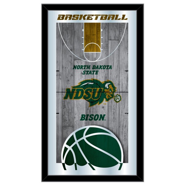 Holland Bar Stool Co North Dakota State 15" x 26" Basketball Mirror - MBSKTNDAKST