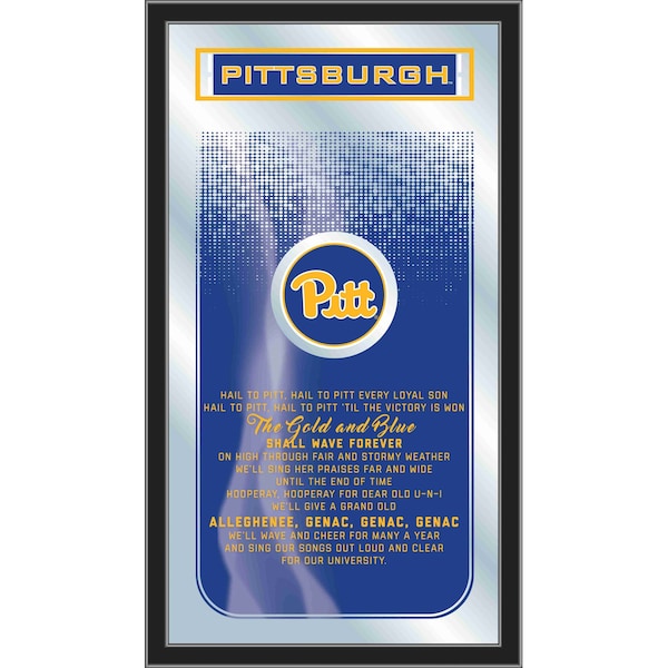 Holland Bar Stool Co Pitt 26" x 15" Fight Song Mirror - MFGHTPITTSB