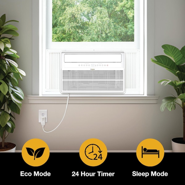 Whirlpool 24,000 BTU 230V Window Mounted Inverter Air Conditioner with Remote Control - WHAW-241IN