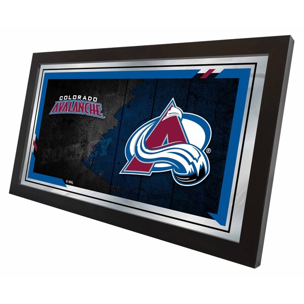Holland Bar Stool Co Colorado Avalanche 15" x 26" Hockey Collector Mirror by Holland Bar Stool Company - MCOLCOLAVA