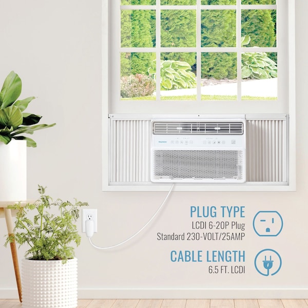 Keystone 24,000 BTU 230V Window Mounted Inverter Air Conditioner with Remote Control - KSTAW242WA