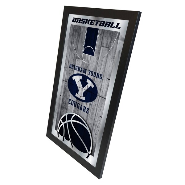 Holland Bar Stool Co Brigham Young 15" x 26" Basketball Mirror - MBSKTBRIGYN