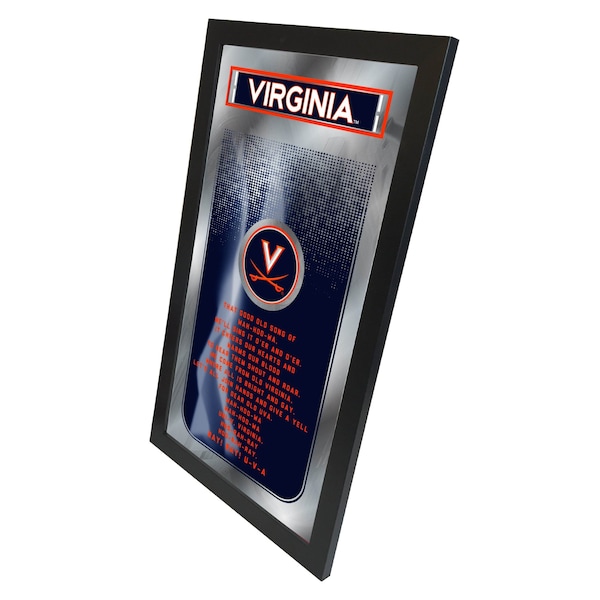 Holland Bar Stool Co Virginia 26" x 15" Fight Song Mirror - MFGHTVRGNIA