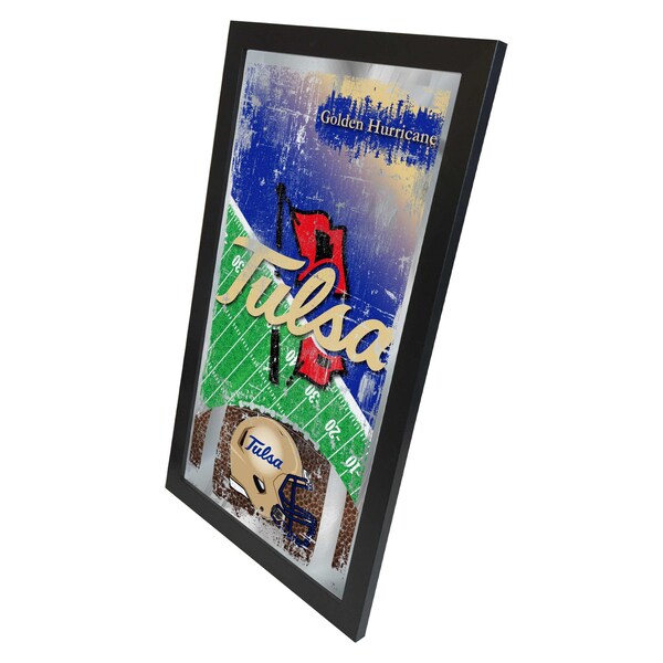 Holland Bar Stool Co Tulsa 15" x 26" Football Mirror - MFTBLTULSAU