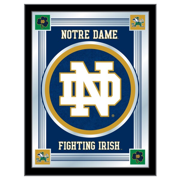 Holland Bar Stool Co Notre Dame (ND) 17" x 22" Logo Mirror - MLOGOND-ND