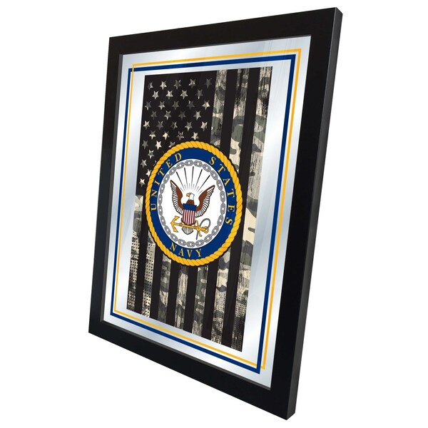 Holland Bar Stool Co U.S. Navy 17" x 22" Logo Mirror - MLOGONAVY
